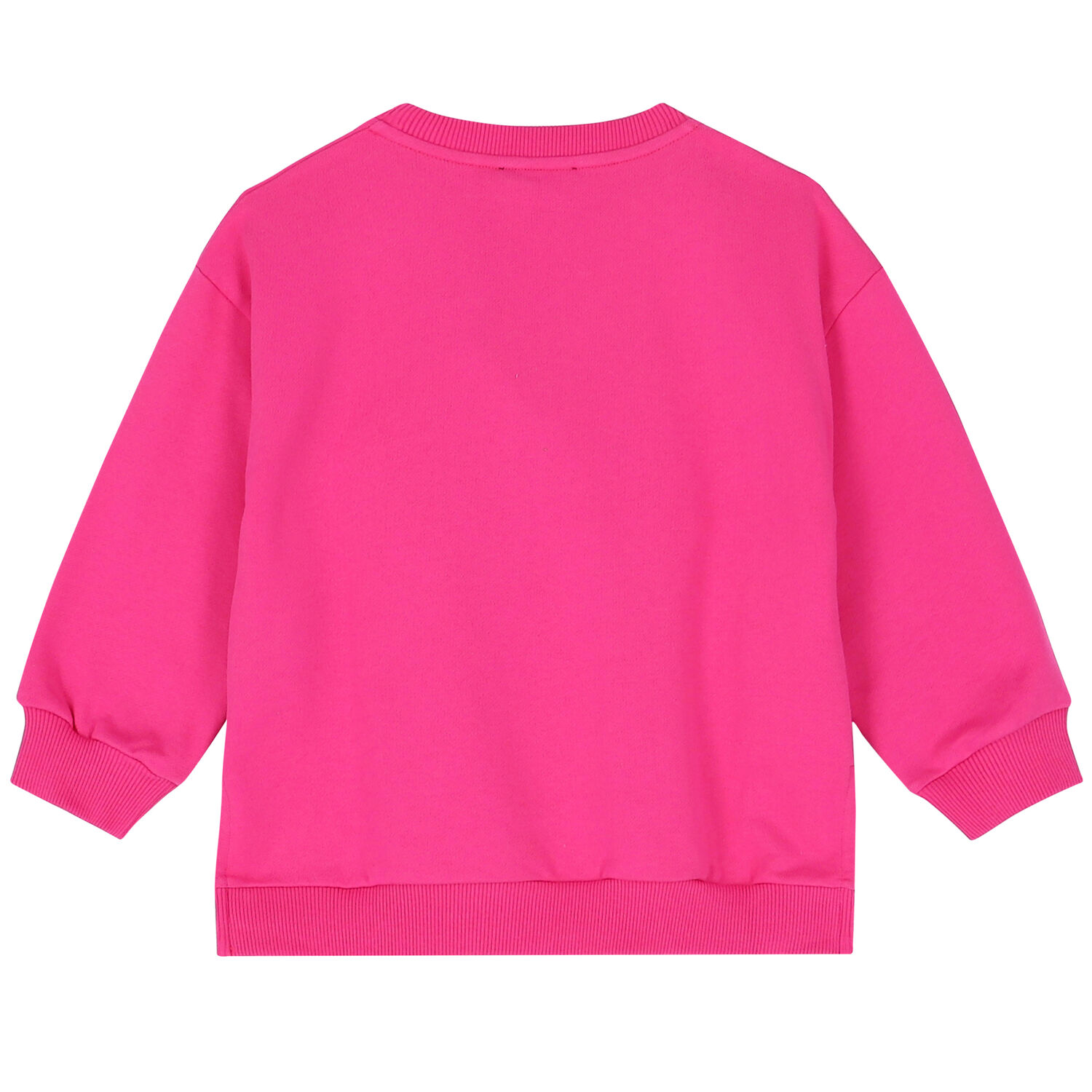 Girls Pink Logo Sweatshirt, 1, hi-res image number null