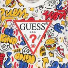 Baby Boys White & Red Logo Tracksuit, 1, hi-res