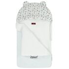 Baby Boys Blue & White Teddy Bear Logo Nest, 2, hi-res