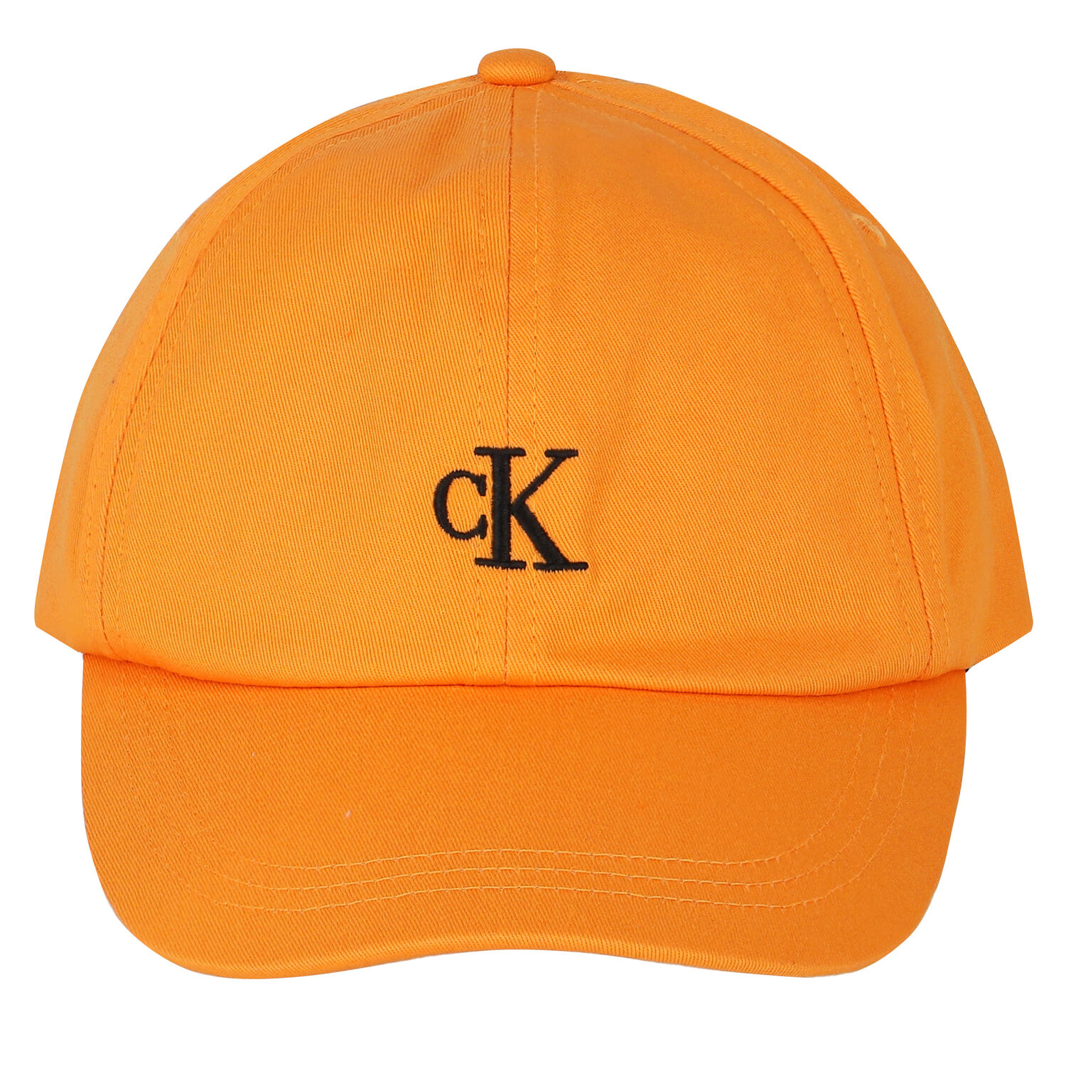 Boys Orange Logo Cap, 3, hi-res