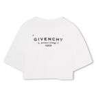 Girls Mini Me White Logo T-Shirt, 2, hi-res