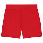 طقم أولاد شورت بالشعار باللون الكحلي, 1, hi-res