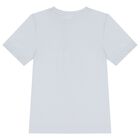 Boys Blue Logo T-Shirt, 3, hi-res