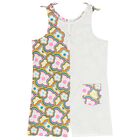 بلاي سوت بنات بطبعة الزهور باللون الأبيض, 1, hi-res