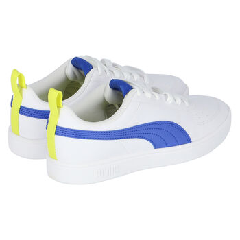 Boys White & Blue Rickie Trainers