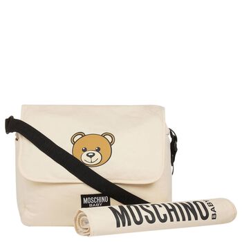 Beige Teddy Bear Baby Changing Bag