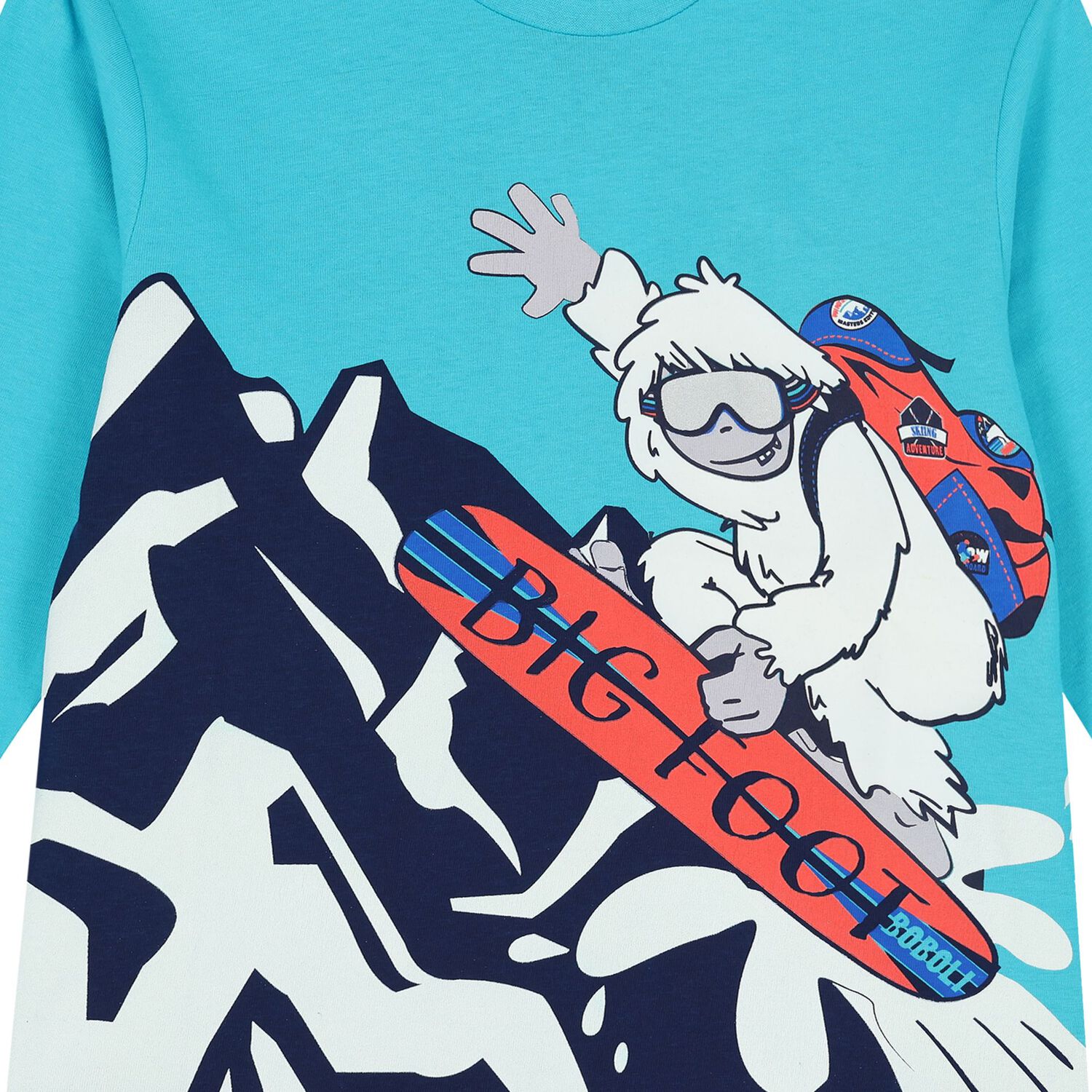 Boys Blue Long Sleeve Top, 1, hi-res image number null