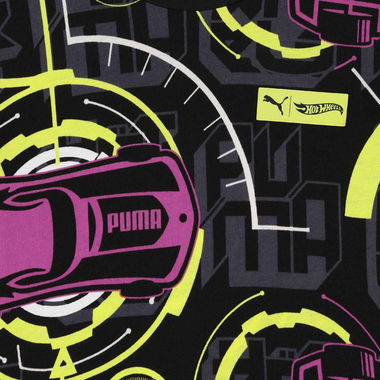 تيشيرت اولاد بالشعار باللون الاسود, 1, hi-res