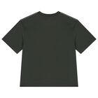 Boys Green Logo T-Shirt, 1, hi-res