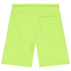 Boys White & Green Pineapple Shorts Set, 1, hi-res