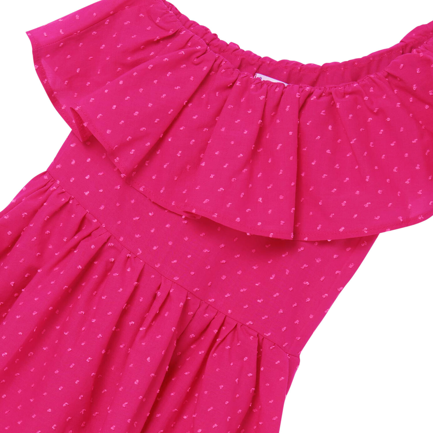 Girls Pink Ruffle Dress, 1, hi-res image number null