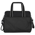 شنطة مواليد بالشعار باللون الاسود للأطفال , 1, hi-res