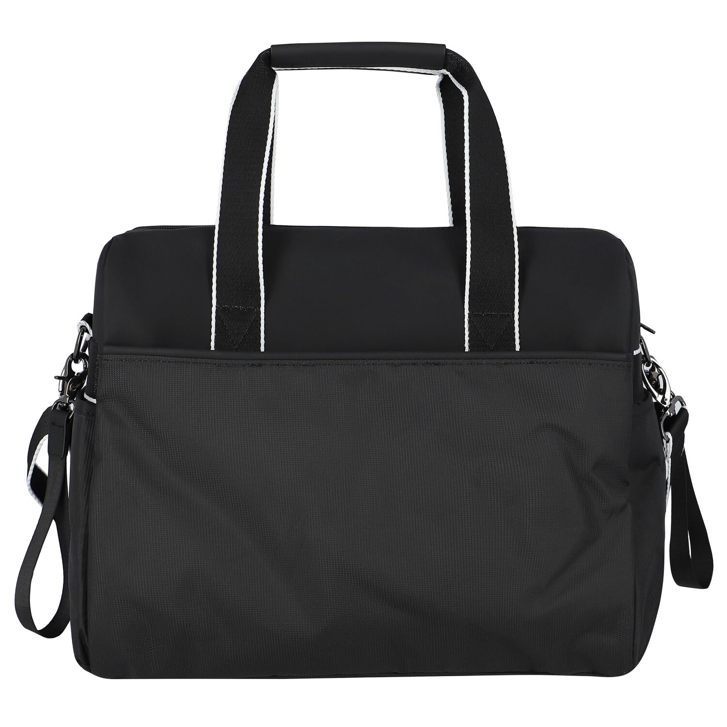 شنطة مواليد بالشعار باللون الاسود للأطفال , 1, hi-res