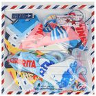 مايوه بنات بكيني باللون الأزرق, 1, hi-res