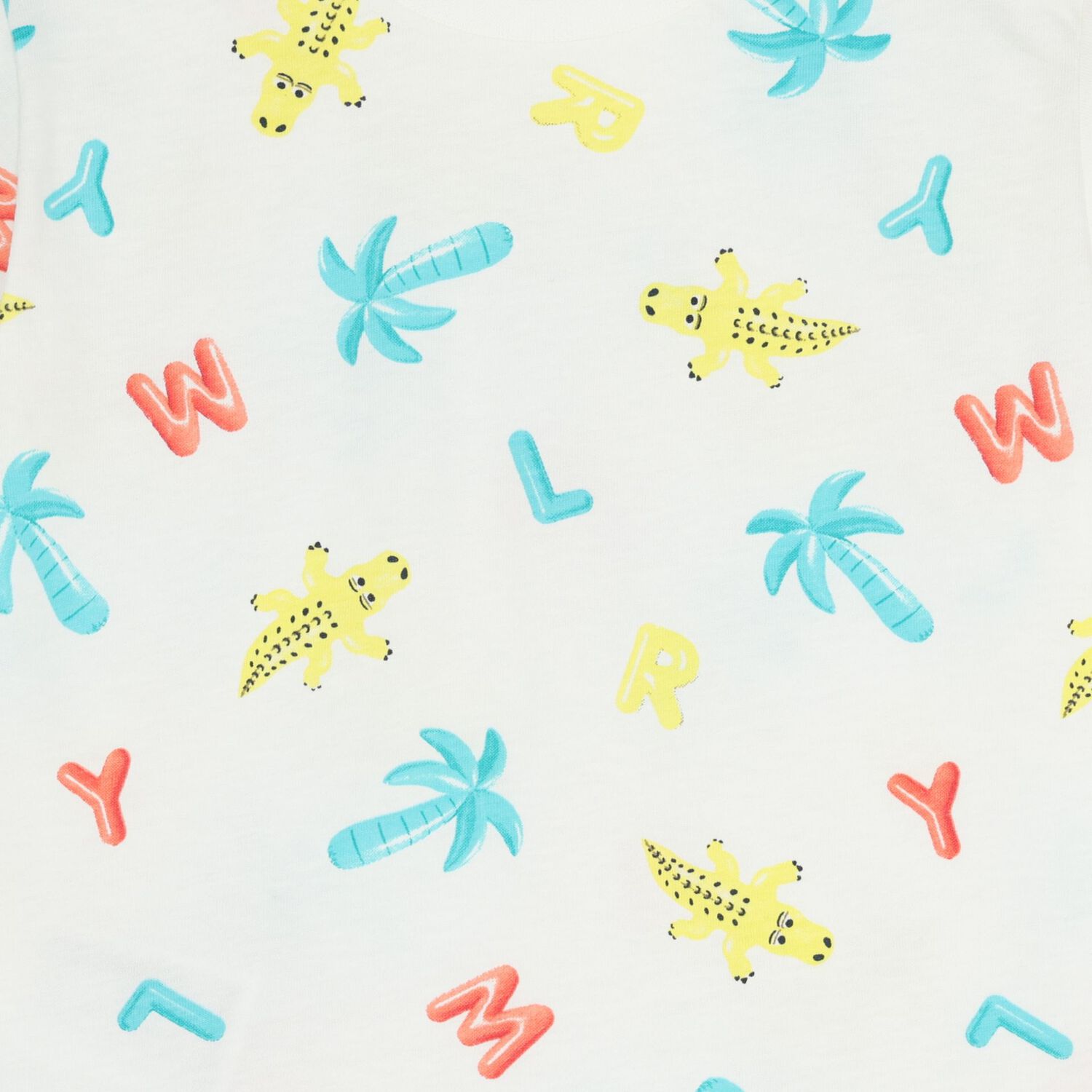 Younger Boys Green & White Shorts Set, 1, hi-res