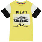 تيشيرت بالشعار باللون الأصفر للأولاد, 2, hi-res