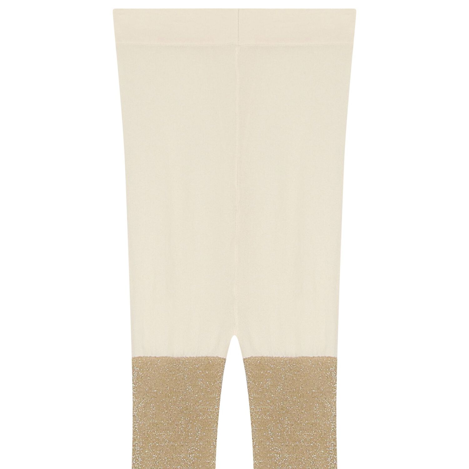 Girls Gold Shimmer Tights, 2, hi-res