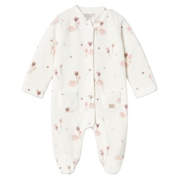 Baby Girls Ivory Babygrow