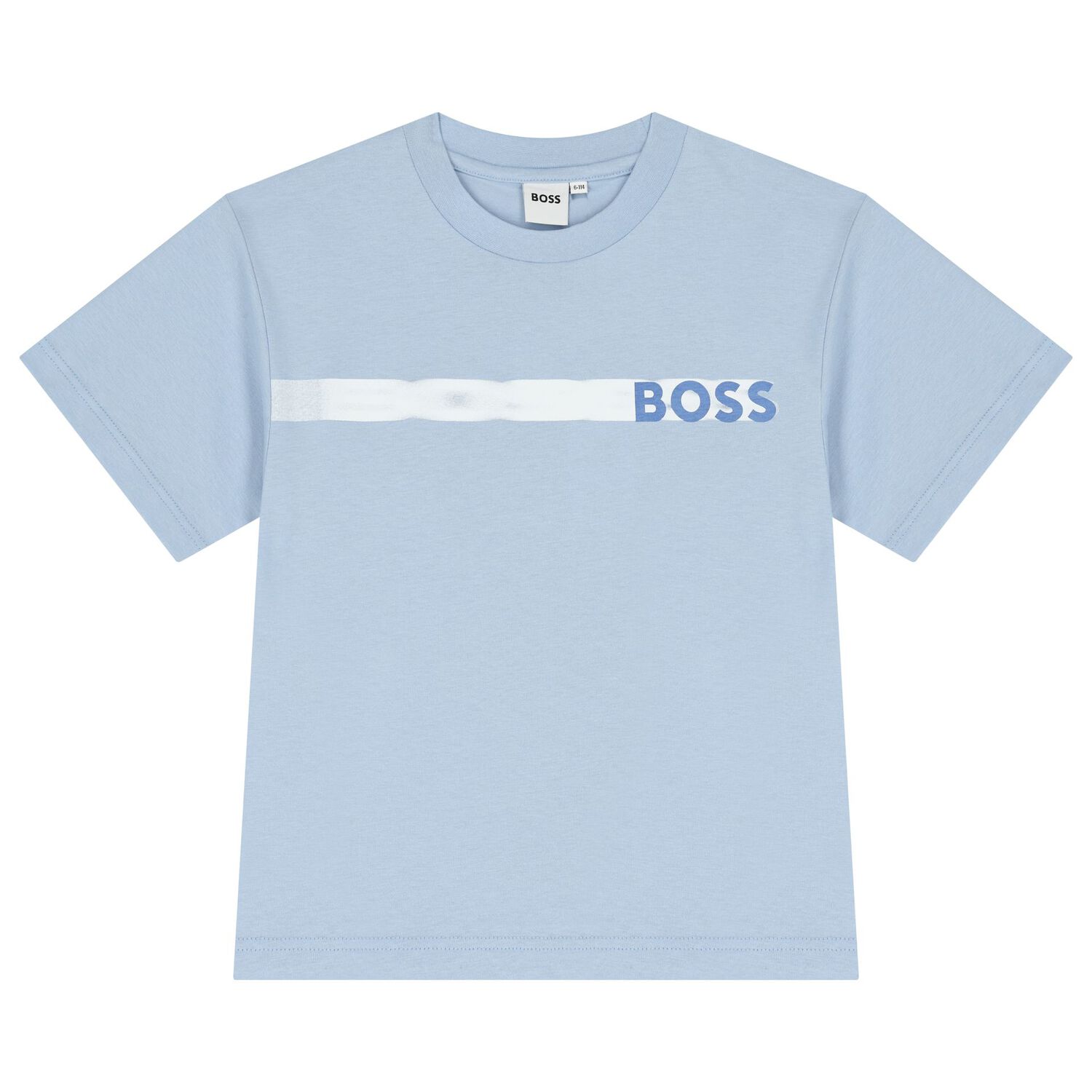 Boys Blue & Navy Blue Logo Shorts Set, 1, hi-res