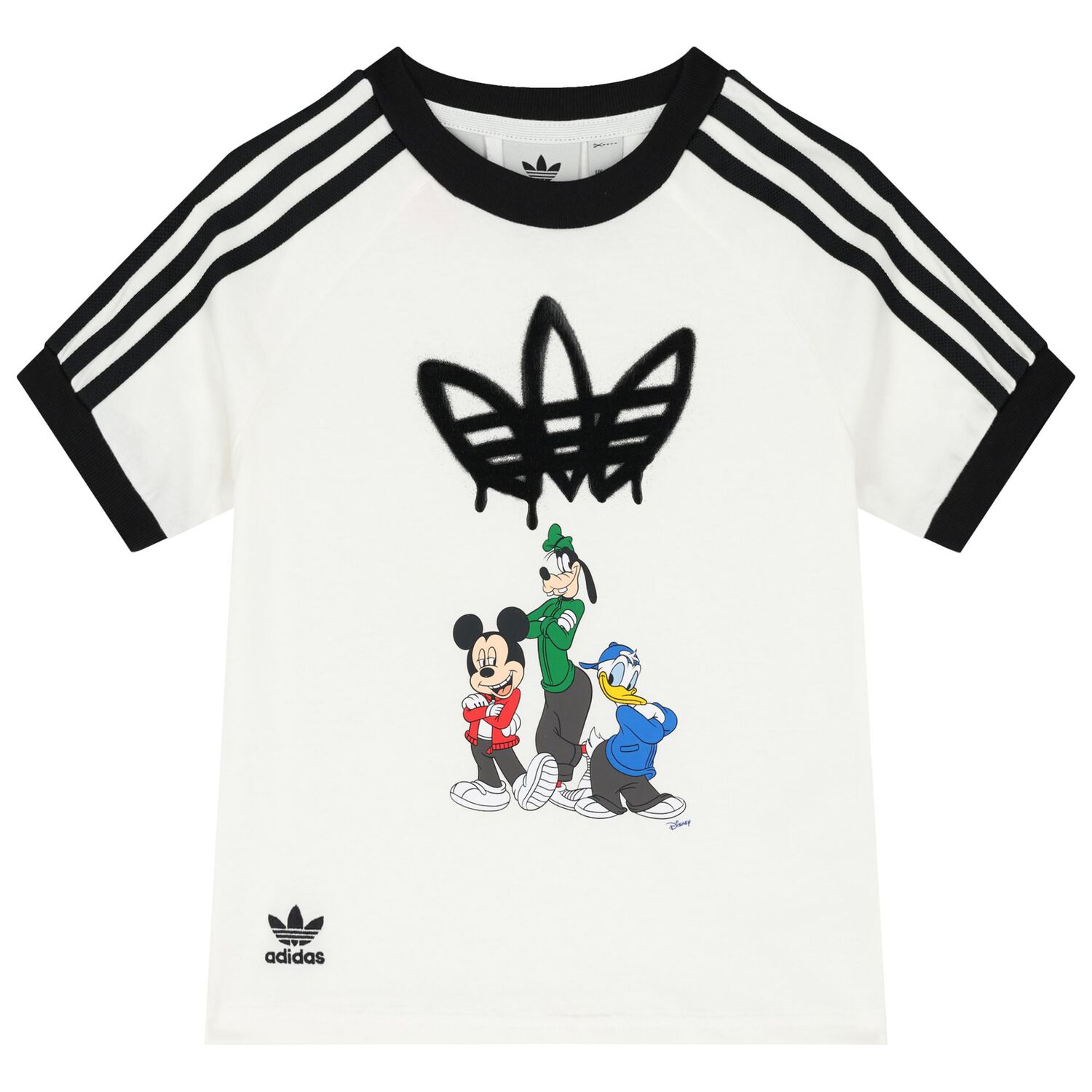 White & Black Disney Logo Shorts Set, 1, hi-res image number null