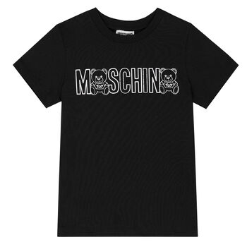 Black Teddy Logo T-Shirt