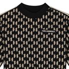 سويت شيرت أولاد بالشعار باللون الأسود, 1, hi-res