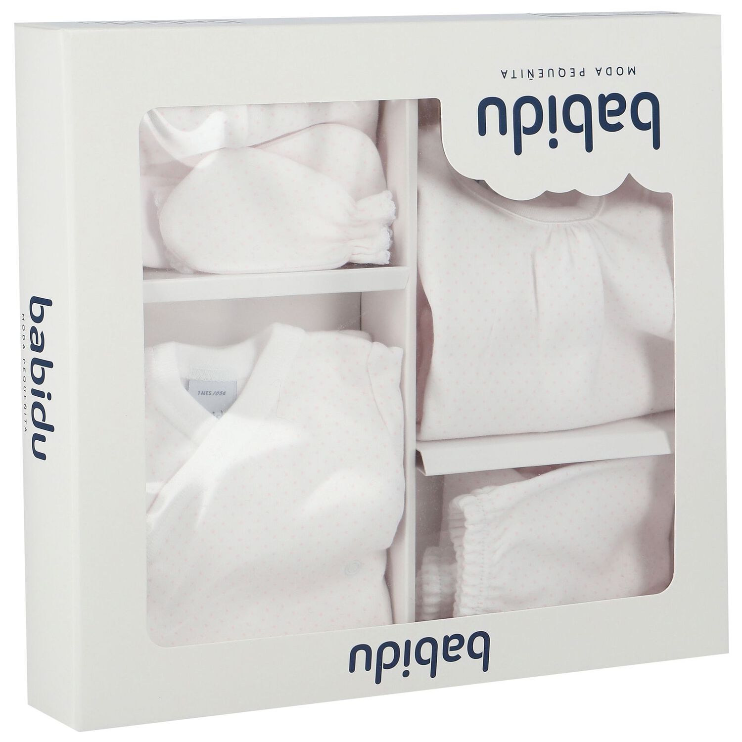 White & Pink Dots Baby Gift Set, 2, hi-res image number null