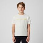 Boys Grey Logo T-Shirt, 2, hi-res