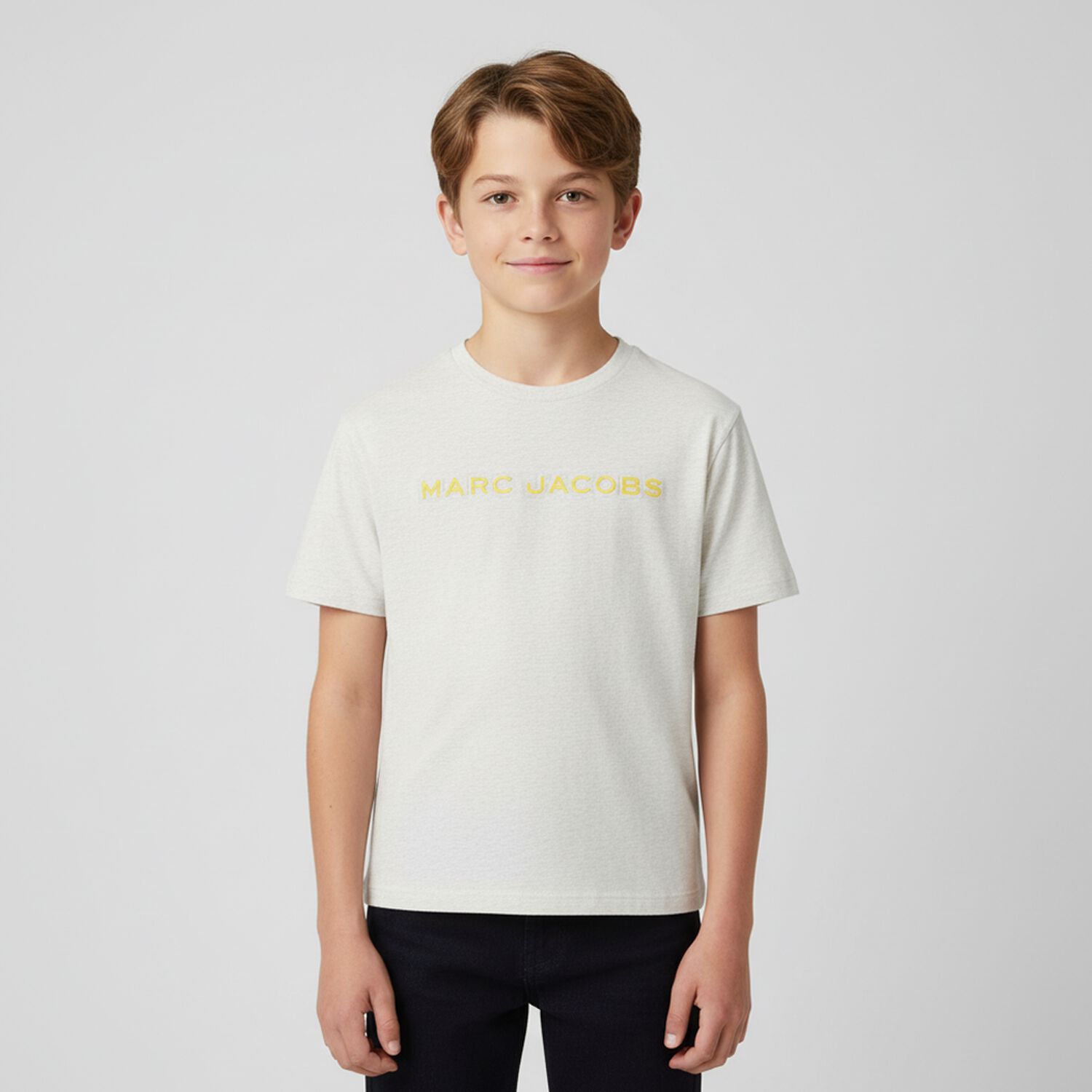 Boys Grey Logo T-Shirt, 2, hi-res image number null