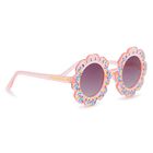Girls Pink Logo Sunglasses, 1, hi-res