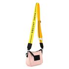 حقيبة يد بنات بالشعار باللون الوردي, 1, hi-res