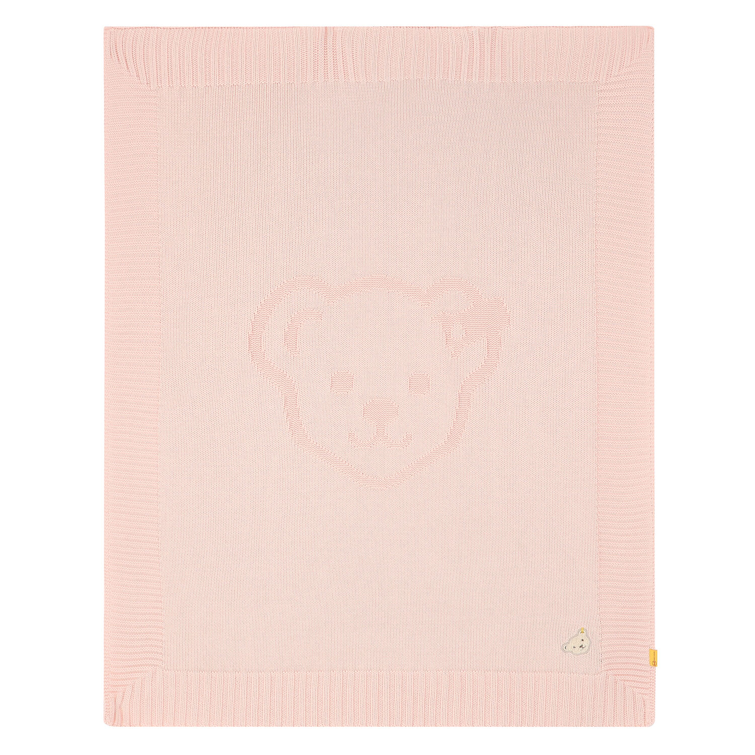 بطانية محبوكة باللون الزهري للبنات, 1, hi-res