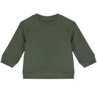 بدلة رياضية أولاد بالشعار باللون الأخضر الداكن, 1, hi-res