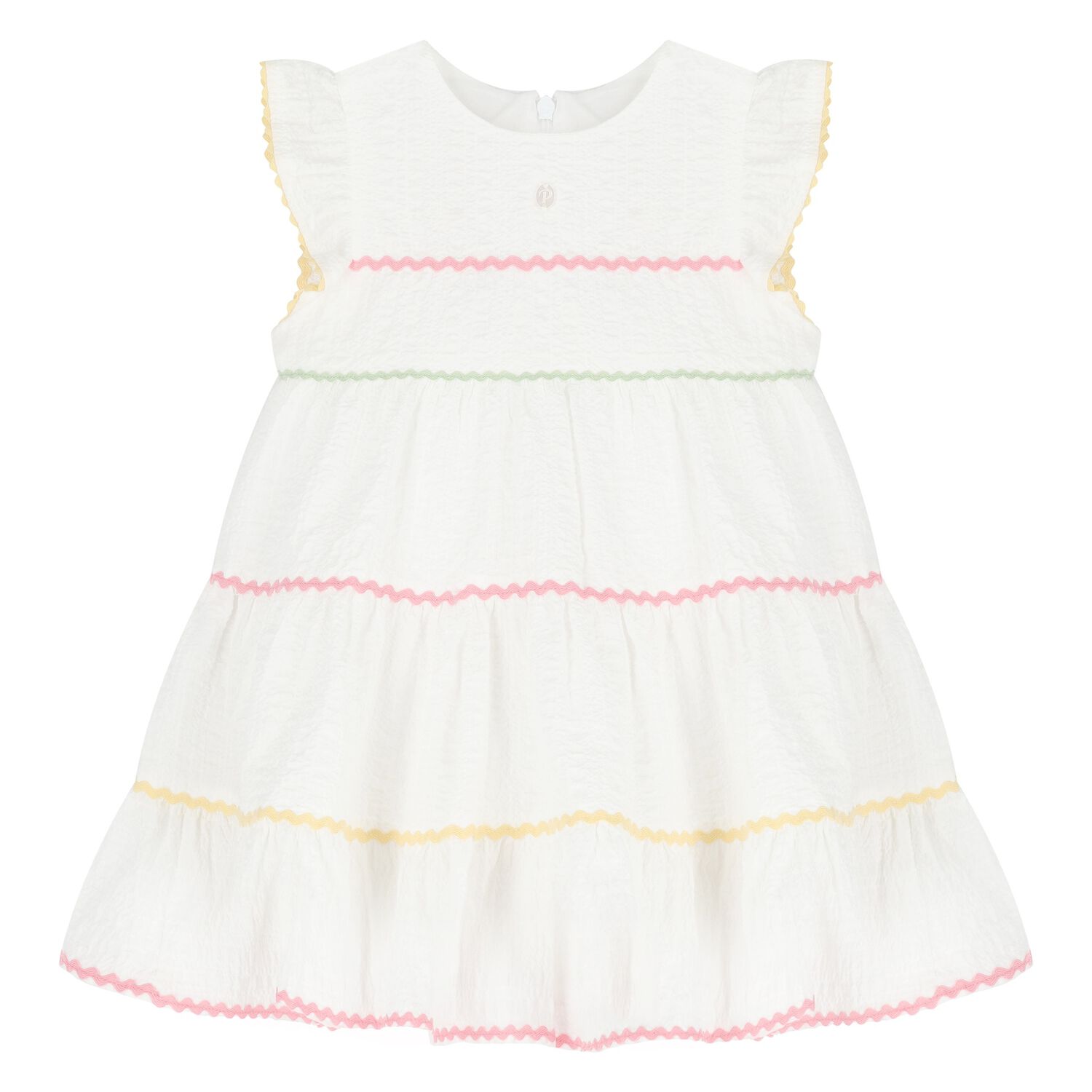 Girls White Dress, 1, hi-res image number null