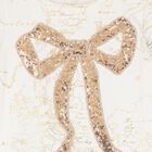 فستان بناتي بطبعة خريطة جغرافية باللونين الأبيض والذهبي, 1, hi-res