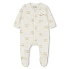 Ivory & Beige Tiger Logo Babygrow Gift Set, 1, hi-res