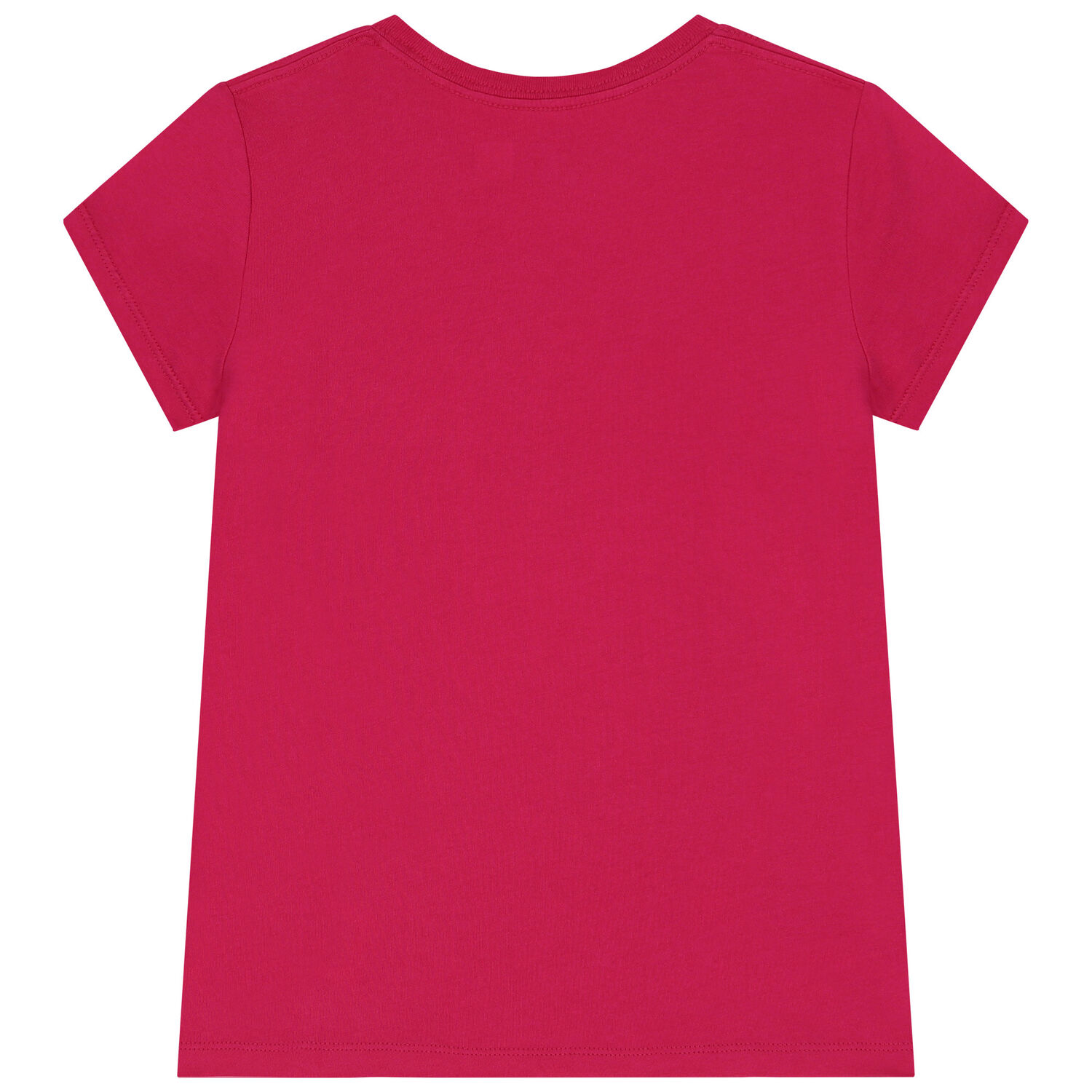 تيشيرت بنات بطبعة الدب باللون الزهرى, 1, hi-res