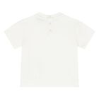 طقم شورت أولاد باللون الأبيض والأزرق الداكن, 1, hi-res