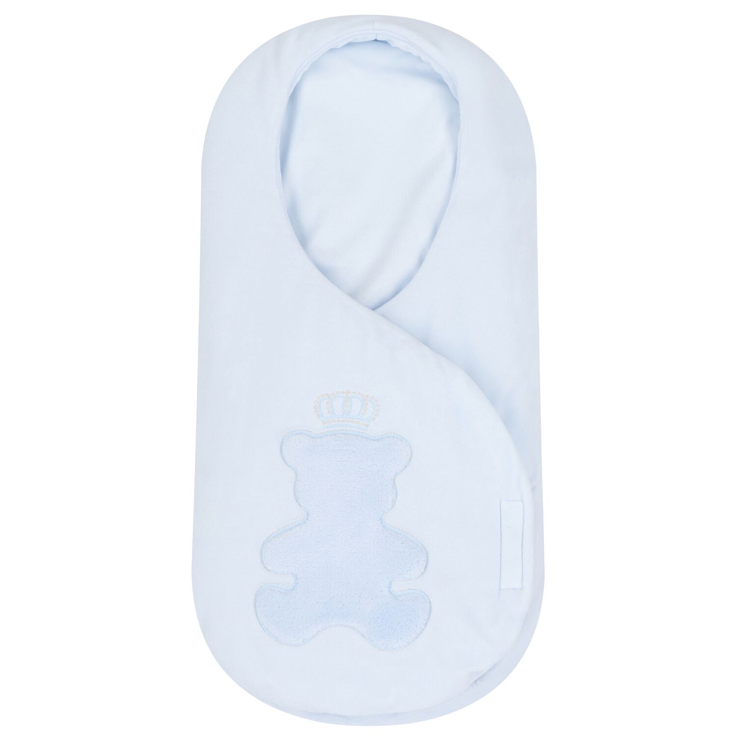 Baby Boys Blue Teddy Bear Nest, 1, hi-res