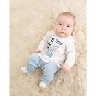 Baby Boys White Long Sleeve Top, 1, hi-res