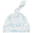 Baby Boys White & Blue Africa Babygrow Gift Set, 1, hi-res