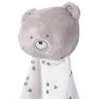 White Teddy Bear Baby Doudou Comforter, 1, hi-res