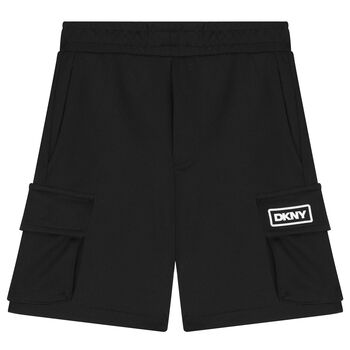 Black Logo Shorts