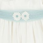 Younger Girls White Tulle Dress, 1, hi-res