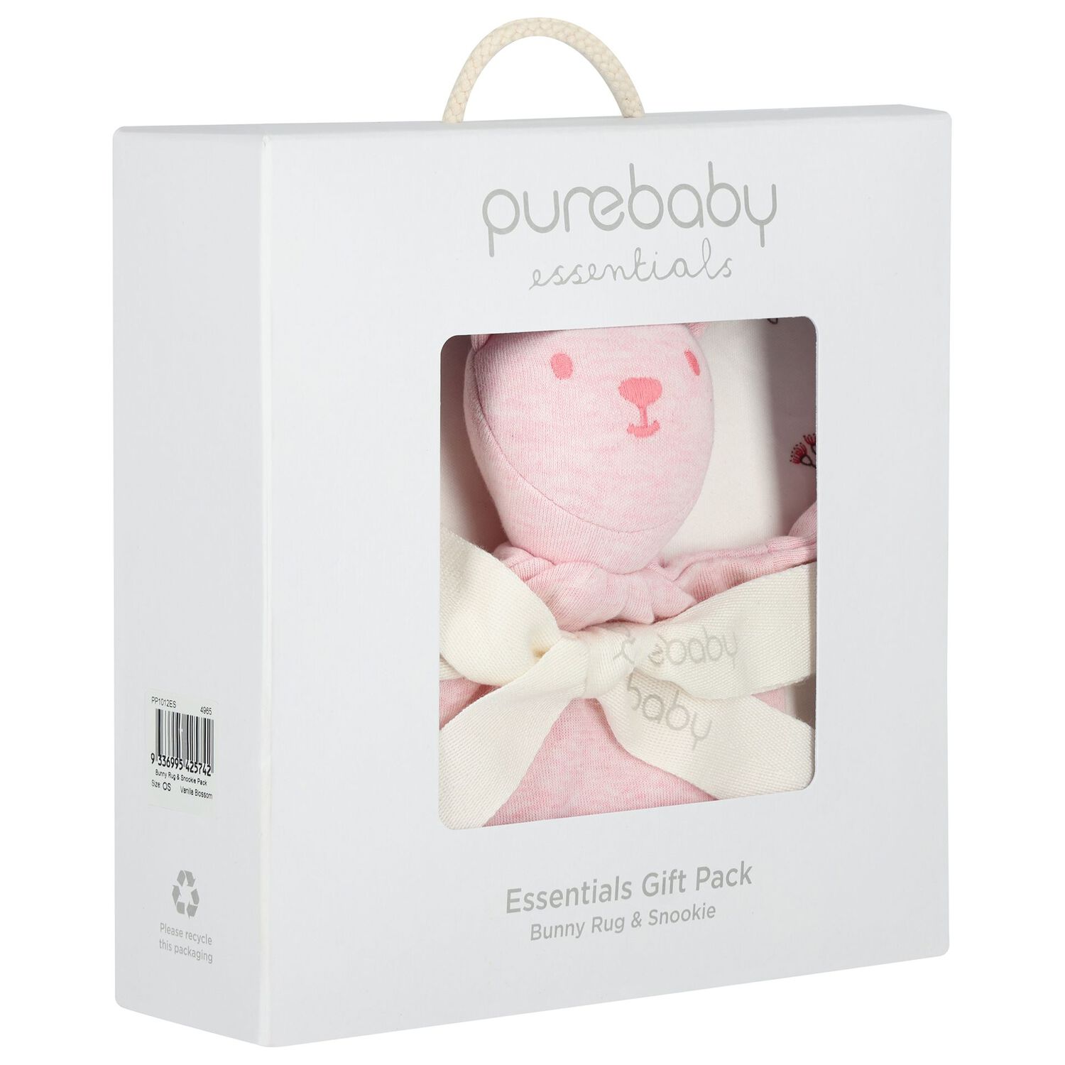 Baby Girls White & Pink Comforter & Blanket Gift Set, 2, hi-res image number null