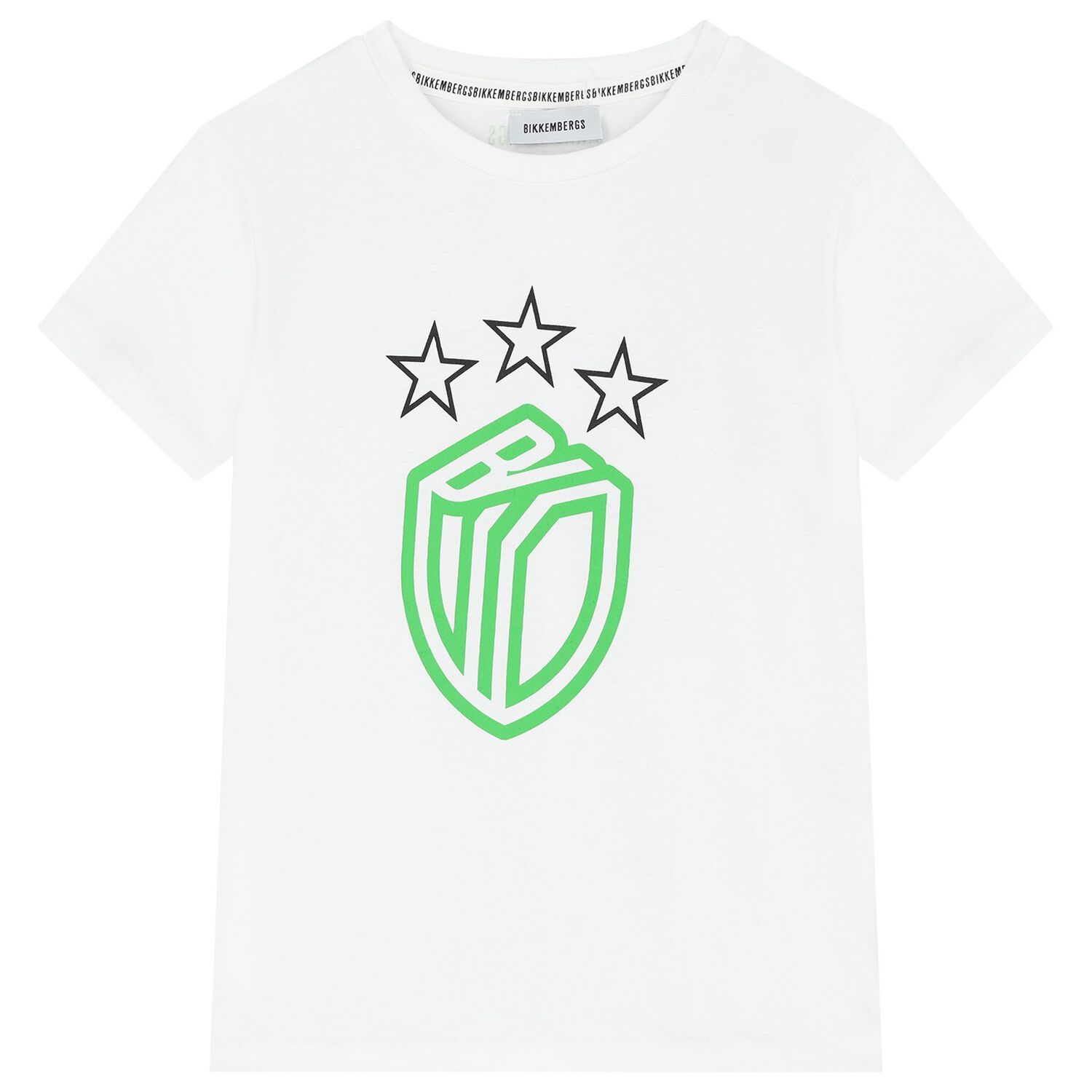 Boys White & Black Logo Shorts Set, 1, hi-res image number null