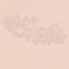 تيشيرت بالشعار باللون الوردي للبنات, 1, hi-res