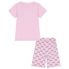 Girls Pink Kuromi Shorts Set, 1, hi-res