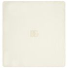 Ivory & Beige Logo Baby Blanket, 1, hi-res