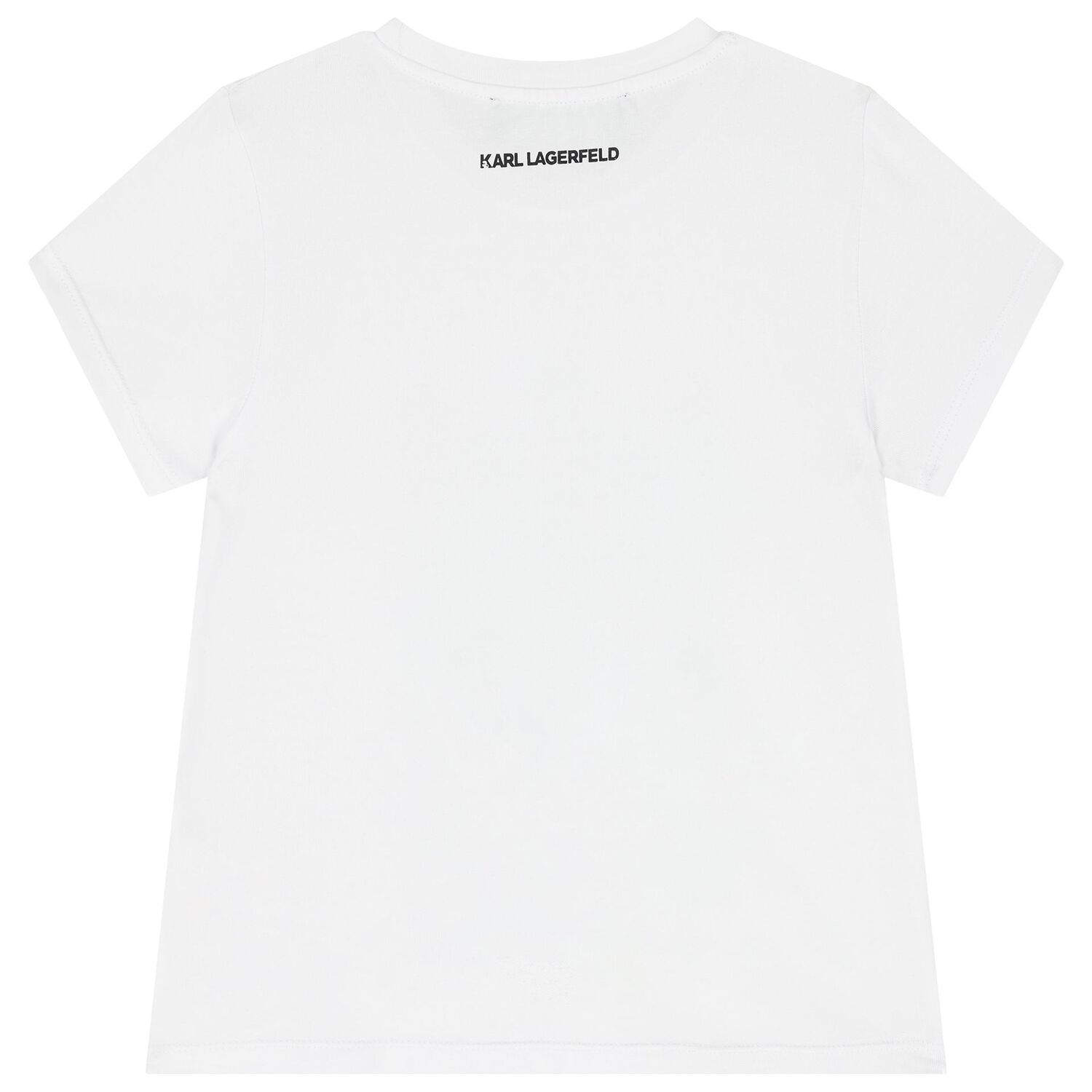 Girls White Logo T-Shirt, 1, hi-res image number null